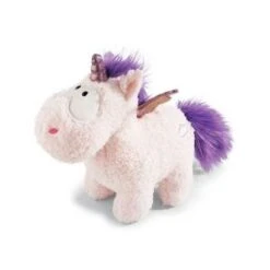 Nici 42334 Peluche Theodor And Friends Blanc/Violet