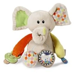Nici Mon First Activity Doudou Elefant Dundi 23 Cm 39704 Multicolore