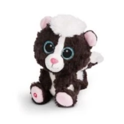 Nici Doudou-Peluche GLUBSCHIS Mouffette Suppi 15cm, Avec Des Grands Yeux Scintillants, 45562