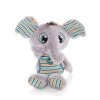 Nici Polino Le Somnoleur 38cm Pyjama Rayé – Peluches Du Zoo – Compagnon De Dodo Douillet Pour Filles, Garçons Et Bébés – Jouets éléphants, Gris/Multicolore – Doudou Mignons, 47191, 38 Cm -Nici 6352217 0