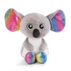 Nici L’Originale – Glubschis Miss Crayon 45 Cm – Koalas Grands Yeux Pailletés – Jouets Tout Doux Pour Les Amateurs De Peluche – Doudou Câlin, 47186, Gris/Multicolore