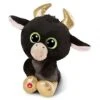 Nici Glubschis : L’Originale – Bubalu Le Taureau De Glubschis 15cm – Animal En Peluche Avec De Grands Yeux Brillants – Jouets Douillets Pour Les Amateurs De Peluches – Doudou Enfants – Doré -Nici 6879172 0