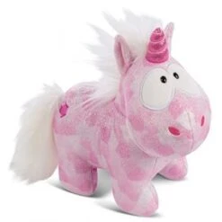 Nici Pink Diamond 22 Cm – Peluche Licorne Pour Filles, Garçons Et Bébés – Jouet Animal à Câliner Et Pour Jouer – Peluches Animaux Douillets – Doudou Original – Licornes – Rose