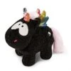Nici Peluche Unicorn Yin 34 X 32 Cm Peluche/polyester Noir