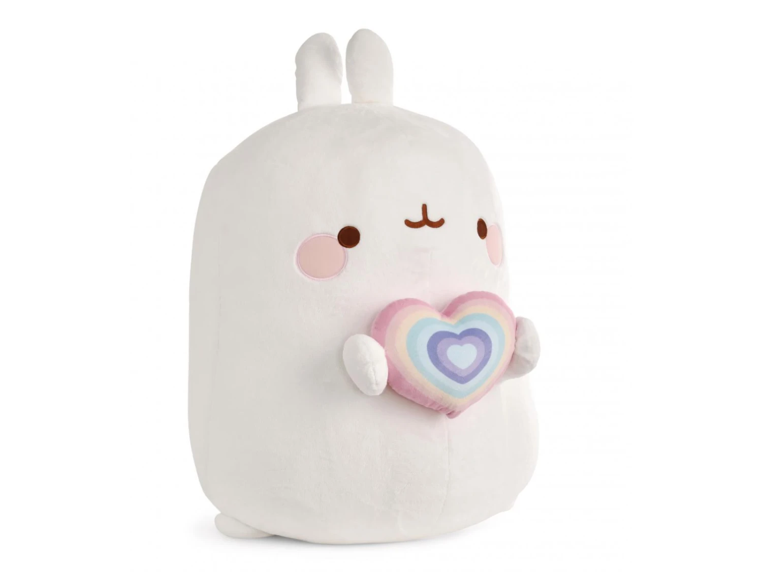 Nici 48227 - Molang 80cm W. Rainbow Heart 3 Nici 48227 - Molang 80cm W. Rainbow Heart