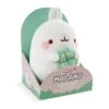 Nici 48874 - Soft Toy MOLANG With Cloverleaf 16cm In Gift Box -Nici nici 48874 soft toy molang with cloverleaf 16cm in gift box 1600