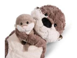 Nici 49169 - Cushion Otter Oda & Odalina 40x20cm Figural GREEN -Nici nici 49169 cushion otter oda odalina 40x20cm figural green 600 2